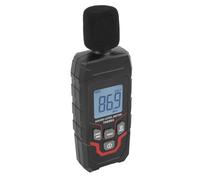 Yosoo Health Gear Medidor de Decibelios Digital Medidor de Nivel de Sonido ABS Rango de 30 a 130 DBA Precisión de ±1,5 DB Pantalla Retroiluminada Grande MAX MIN Respuesta Rápida y Lenta para el