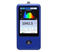 Yosoo Health Gear Medidor de Espectro de Luz ABS Espectrómetro de Mano Medidor de Iluminancia 0 a 1000000lx PPFD CCT CRI Prueba de Parpadeo para Cultivo de Plantas Luz LED Invernadero Laboratorio