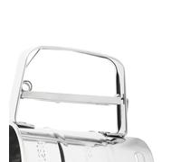 Yosoo Health Gear Tamiz de Harina de Acero Inoxidable, Colador de Harina Giratorio Manual con Ergonómico, Tamiz de Horneado de Mano de 10 Cm X 9,2 Cm para, Azúcar, Cacao, Espolvoreado, Panaderos