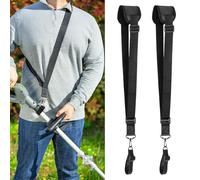 yotutun 2 Piezas Correas de Hombro para Desbrozadora, Correa de Arnés de Podadora Ajustables Nailon Universal para Recortadora de Césped Cortador de Bordes Desbrozadora y Recortadora