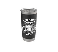 You Can't Hurt My Feelings Dad Mecánico Linterna Humor Gag Vaso térmico de acero inoxidable de doble pared