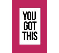 YOU GOT THIS - My Daily Mood Diary: Simple Mood Tracking Journal | Daily Tracker for Mental Health & Wellness | Notebook with Prompts | 100 Pages in ... 6×9 Size Log Book | Great Gift Idea | Pink