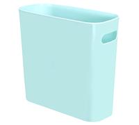 Youngever 5.5L Cubo de Basura de Plástico, Cubo de Basura Pequeño Con Asas pare La Oficina en Casa (Mint)