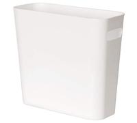 Youngever 5.5L Cubo de Basura de Plástico, Cubo de Basura Pequeño Con Asas pare La Oficina en Casa (White)
