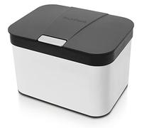 YourCasa® Cubo de Basura Cocina - 4,3L - para la Basura orgánica Diaria en la Cocina - para lavavajillas - Inodoro y Lavable - Cubo de Basura orgánica de Acero - Cubo Reciclaje - Cubo Basura
