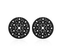 YOUZMY 2 piezas protector de disco de lijado 150mm 70 agujeros,cubierta protección con cierre para lijadoras excéntricas,compatible con MIRKA 8295612111,alfombra protectora para disco de lijado