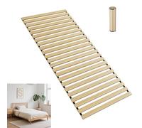 YRHome Somier enrollable de 90 x 200 cm - Estable somier de láminas con 23 listones, aprox. 2 cm de grosor, soporta hasta 300 kg - flexible, ahorra espacio y es transpirable, ideal para cama