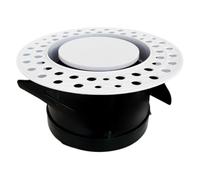 YRREATY Difusor de Ventilación de Aire Acondicionado Redondo Ajustable para Montaje Empotrado en el Techo, Cubierta de Ventilación Central para HVAC en el Hogar de 100 Mm