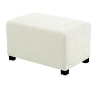 Ystyle Funda para Reposapiés Rectángulo Elástica, S, Crema