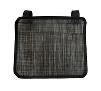 Ysyqkn Bolsa de Almacenamiento para Sillón Reclinable, Organizador Colgante para Silla de Jardín, Bolsillo Lateral, Bolsa de Tela para Revistas, Adecuada Par, Gris Negro