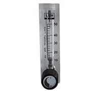 Ysyqkn Caudalímetro Ajustable con de Medición de Control de Aire, Unidad de Control de Instrumentos, Estructura Robusta Y No Frágil, Adecuado, a