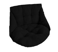 Ysyqkn Cojín Colgante para Silla Columpio, Cojín Lavable para Cesta Colgante, Cojín Reposacabezas para Silla de Exterior Tipo Huevo, Cojín Suave, MARRÓN