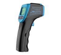 Ysyqkn Digital Infrarrojo Profesional No Táctil con Amplia Gama de Temperatura Y Función de Retroiluminación para Usos en Industria Barbacoas, Azul