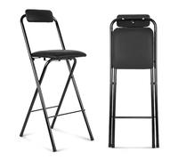 YTBHSHXZ Taburete Alto Plegable, Ideal for Cocina, Restaurante, sin Necesidad de Montaje, fácil Transportar, Perfecto for el hogar, la Oficina o Cualquier Tienda