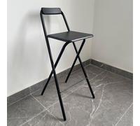 YTBHSHXZ Taburete Plegable con reposapiés, sin Montaje, fácil de Transportar, Ahorra Espacio, Ideal for Cocina, jardín y Exteriores(Style H,60cm)