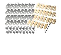 YTEGSAQSXC Cuchilla for Cortacésped 18/30PCS Repuesto De Cuchilla for Cortacésped Pieza Cortadora Compatible con Husqvarna Automower Compatible con Gardena Robotic(Gold 18PCS)