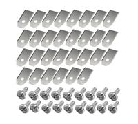 YTEGSAQSXC Cuchilla for Cortacésped Juego De Cuchillas De 30 Piezas Máquina Cortadora De Acero Inoxidable Compatible con Cortacésped Husqvarna Compatible con Cortacésped Gardena(Silver)