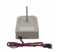 Yuanpgky Ventilador de metal PVC para refrigerador de doble puerta | Construcción de metal y PVC, resistente al desgaste, garantiza una e refrigeración a largo plazo