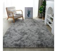 YUANWAN Alfombra Dormitorio 90 x 210 cm Lavable y Antideslizante Alfombras Modernas Super Suaves de La Pelusa para Salon Habitacion Exterior Pasillo, Gris Claro