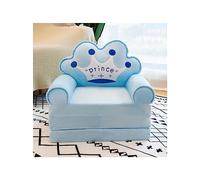YUDIZWS Sofá Plegable para Niños de Dibujos Animados, Forma de Felpa Plegable, Respaldo Sillón Cama Tapizado 2 en 1, Asiento Abierto para Bebés y Niñas, A