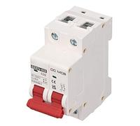 YUEHISY 2P Mini Interruptor de Circuito DC1000V 32A 6000A Capacidad de | Protección contra sobrecarga y cortocircuito, disparo electromagnético, extinción de magnético, montaje en carril DIN de