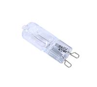 YUEHISY Bombilla Halógena G9 de 40 W, Foco de Cristal Transparente Tipo JCD, Blanco Cálido 2800 K, Ahorro de Energía de 40 W para Lámparas de Araña de Cristal, Vida útil de 2000 a 3000 Horas,
