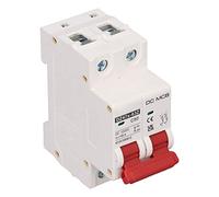 YUEHISY Disyuntor en Miniatura DC 2P 50A DC1000V 6000A Riel DIN | Protege contra sobrecarga y cortocircuito, de disparo electromagnético para disparo inmediato por cortocircuito.
