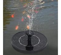 YUEHISY Fuente Solar Flotante para Pájaros Bomba de Agua Estanque Jardín | Funciona con energía solar, Funciona automáticamente, No necesita batería ni electricidad, Fácil de instalar y usar
