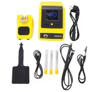 YUEHISY Kit de Estación de Soldadura Digital de 120 W, Control Inteligente de Temperatura, Calentamiento Rápido, Suspensión Automática, Cable de Tierra Antiestático, Soldador para (Enchufe de la UE)