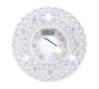YUEHISY Kit de Luz de Modernización para Luz LED del Ventilador de Techo, 18W 4.92 Pulgadas Dimmable 3CCT 3000K 4000K 6000K, Compatible con la Mayoría de los Atenuadores LED (230V)