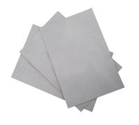 YUEHISY Kit de Parches de Reparación de PVC, 3 Parches para Balsa Inflable de Kayak, a Prueba de Agua para Colchones de Aire, Juguetes de Piscina, Gris, Adhesivos Cortables para Canoa (Gris Blanco)