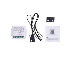 YUEHISY Módulo de Apertura de Puerta de Garaje Wifi con Control de Voz, Acceso Remoto a Casa Inteligente para la Función de Temporizador de la Aplicación, Mini Abridor de Puerta para Contacto Seco,