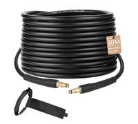 YUESIKJ Manguera De Alta Presión De 30 M Para Kärcher K2 K3 K4 K5 K6 K7 Con Sistema De Conexión Rápida Click Quick Connect, Accesorios De Manguera De Alta Presión, Manguera De Repuesto De Alta Presión