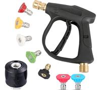 YUET Pistola de Lavado de Alta Presión 7 Boquillas + Adaptador para Karcher