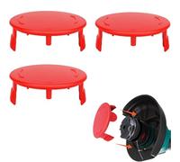 Yuiturt 3 piezas de cubierta para cortabordes F016F04841 para recortadora Bosch AFS 23-27 950 W, desbrozadora eléctrica, cubierta de bobina, repuesto para desbrozadora Bosch