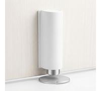 YuLiMirich Tope de puerta adhesivo magnético en diseño invisible, soporte para puerta blanco, para todas las puertas interiores en el salón, dormitorio, baño y oficina