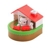 Yulokdwi Hucha Infantil | Alcancía Portátil,Hucha con Efecto De Sonido Y Diseño De Gato para Educación En Mesa De Noche O Escritorio