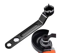Yulokdwi Llave para Amoladora Angular | Llave para Herramienta de Esmerilado,Cuatro Garras Eje Tuerca Seguridad Antideslizante Mango Ergonómico Precisión para Fijación Pernos Construcción Cubiertas
