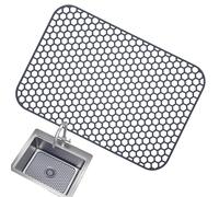 Yulokdwi Protector De Silicona para Fregadero De Cocina - Rejilla Seca para Fregadero De Acero Inoxidable De Cocina | Plegable Resistente al Calor para Platos Cacerolas Sartenes y Utensilios de