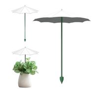 Yulokdwi Sombrillas Para Plantas,Cubierta Sombreadora Con Estaca Para Plantas En Maceta, Pack De 3 Sombrillas Ligeras Tamaño 26,5cm, Para Decorar Espacios De Balcón, Patio Y Zonas Verdes Del Jardín