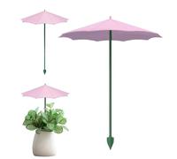 Yulokdwi Sombrillas Para Plantas,Cubierta Sombreadora Con Estaca Para Plantas En Maceta, Pack De 3 Sombrillas Ligeras Tamaño 26,5cm, Para Decorar Espacios De Balcón, Patio Y Zonas Verdes Del Jardín