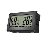 Yulokdwi Termómetro Digital LCD Pequeño - Termohigrómetro Digital con Pantalla LCD,Equipo Probador Mini de Alta Precisión para Interiores Exteriores Sótano Invernadero Sala de Estar