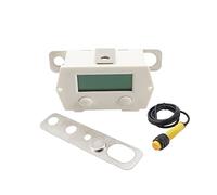YUMILI Contador Industrial, Contador Electrónico Digital Perforar Y Magnético Inductivo Contador Electrónico Digital Con Pantalla LCD, Interruptor De Proximidad De Inducción Magnética De 5-10mm