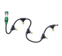 Yummsion Nebulizador Terraza Exterior,Sistemas Riego JardíN,Sistemas De Enfriamiento por NebulizacióN,Sistemas Riego Y Refrigeracion por NebulizacióN,Kit Nebulizador por Goteo Automatico