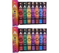 YUMO HOUSE - Varitas de incienso 7 Chakras y 7 Arcángeles + Porta incienso de regalo, Porta incienso Peace, Porta incienso love