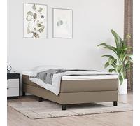 YunCangg Colchón de muelles ensacados de dureza media, 90 x 190 x 20 cm, con funda de tela transpirable, núcleo de espuma fría elástica puntual, cómodo apoyo para la espalda, adecuado para cama