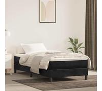 YunCangg Colchón de muelles ensacados medianos de 120 x 190 x 20 cm, funda de terciopelo con núcleo de espuma fría y soporte elástico para cama individual, cama doble, dormitorio, alivio de espalda