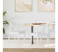 YunCangg Juego de 2 sillas de comedor de madera maciza de goma blanca con cojín de asiento, 50,5 x 61 x 80,5 cm, estables y cómodas, para cocina, salón, oficina, retro, escandinava