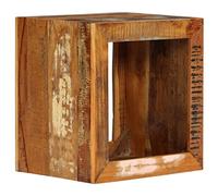 YunCangg Taburete de madera maciza de 40 x 30 x 40 cm, con compartimento de almacenamiento, mesa auxiliar, mesita de noche, mesa de café, mesa de café, mesa de café, para salón, dormitorio, pasillo
