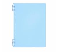 Yunhgft Cuarno plástico recargable - - con anillas - para Oficina, Azul cielo, A5